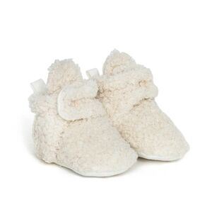 Robeez Sherpa Snap Booties Ivory